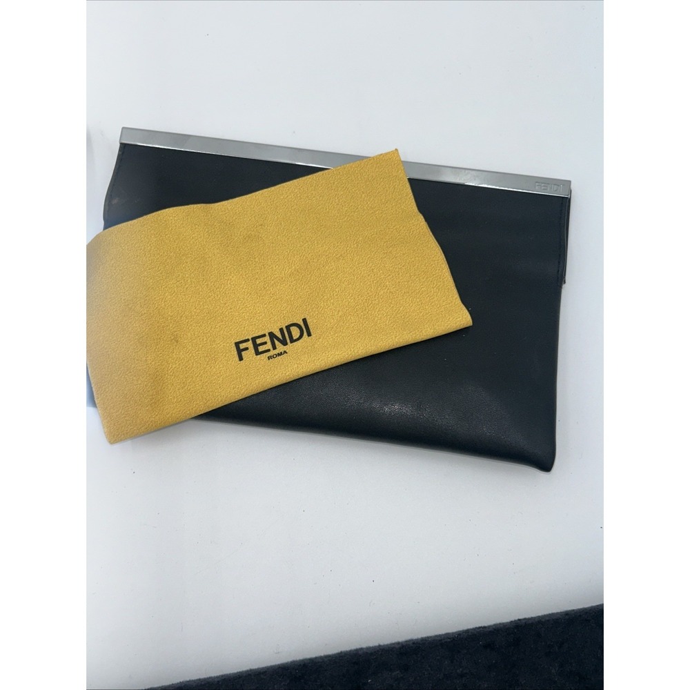 Fendi Special Edition Sunnies FF0139S N6DHD Havana Spotted Crystals Black & Case - Picture 12 of 13